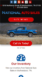 Mobile Screenshot of nationalautosales.biz
